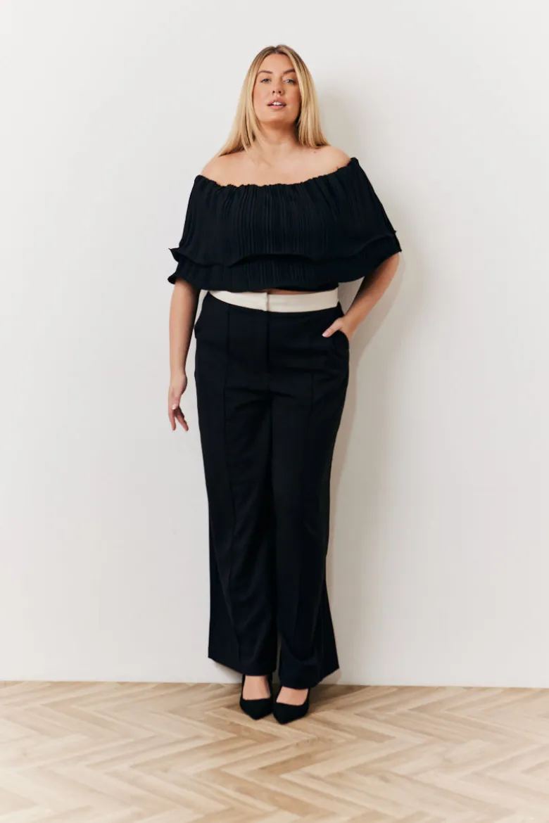 Ultimate Ruffle Bandeau Top