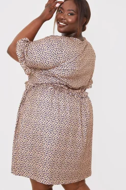 V Neck Skater Dress