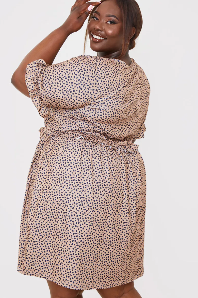 V Neck Skater Dress