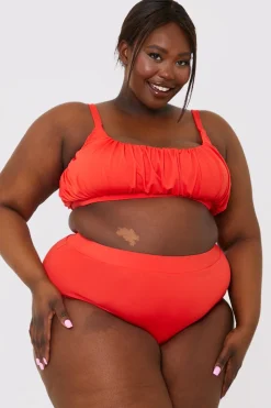 Waistband Detail Bikini Bottom