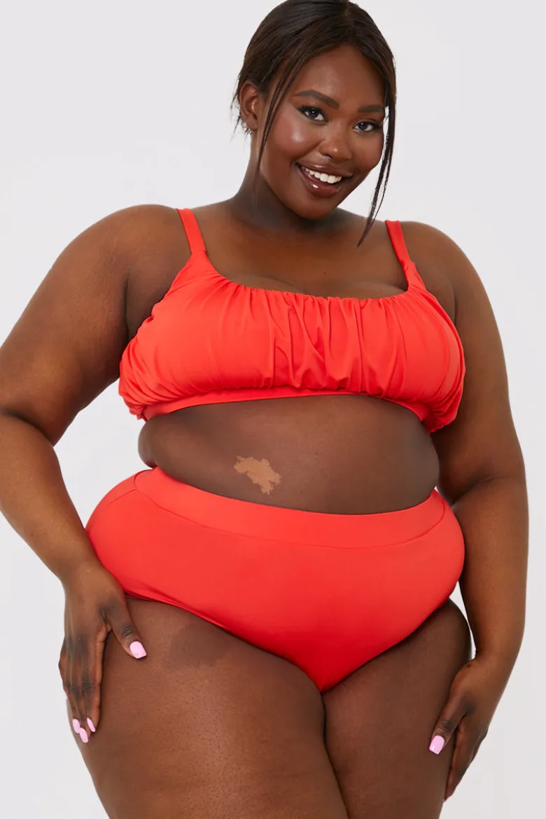 Waistband Detail Bikini Bottom