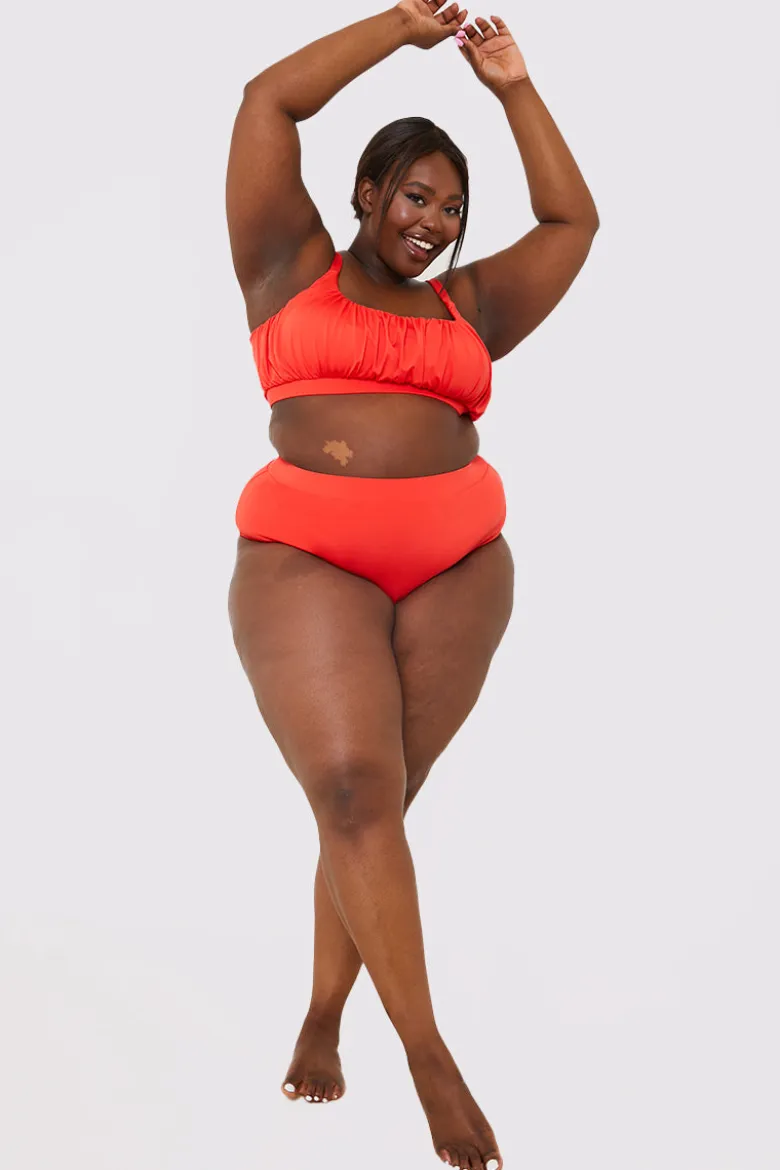 Waistband Detail Bikini Bottom