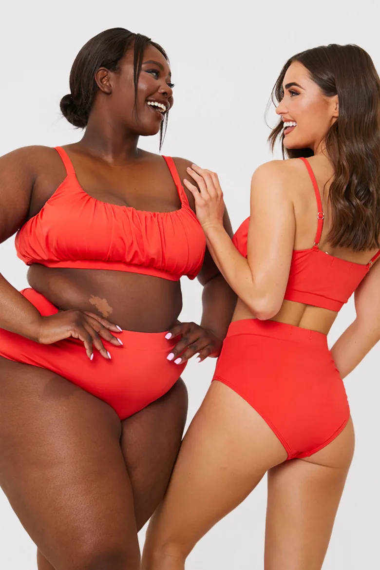 Waistband Detail Bikini Bottom