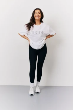 White Bride Slogan T-Shirt