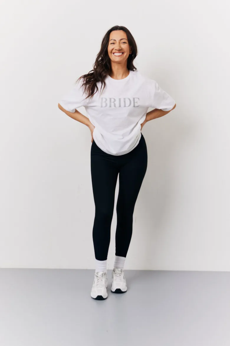 White Bride Slogan T-Shirt