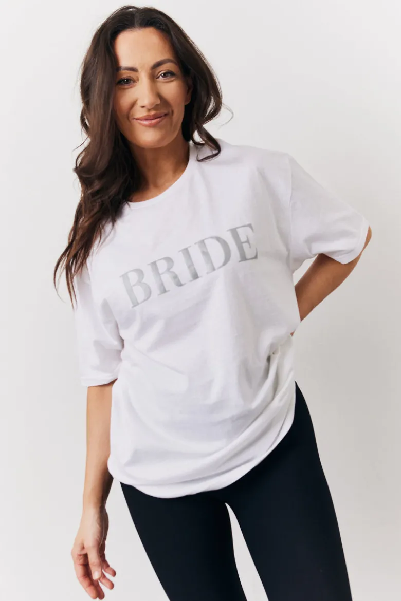 White Bride Slogan T-Shirt