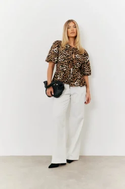 Wide Leg Tailored Trouser