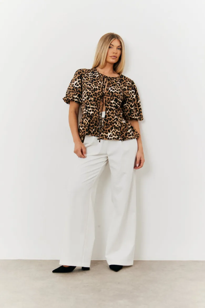 Wide Leg Tailored Trouser