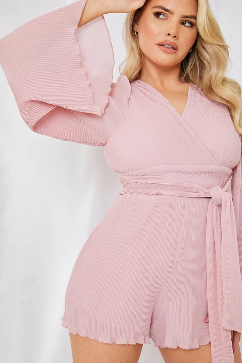 Wrap Belted Playsuit