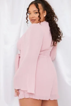 Wrap Belted Playsuit