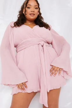 Wrap Belted Playsuit